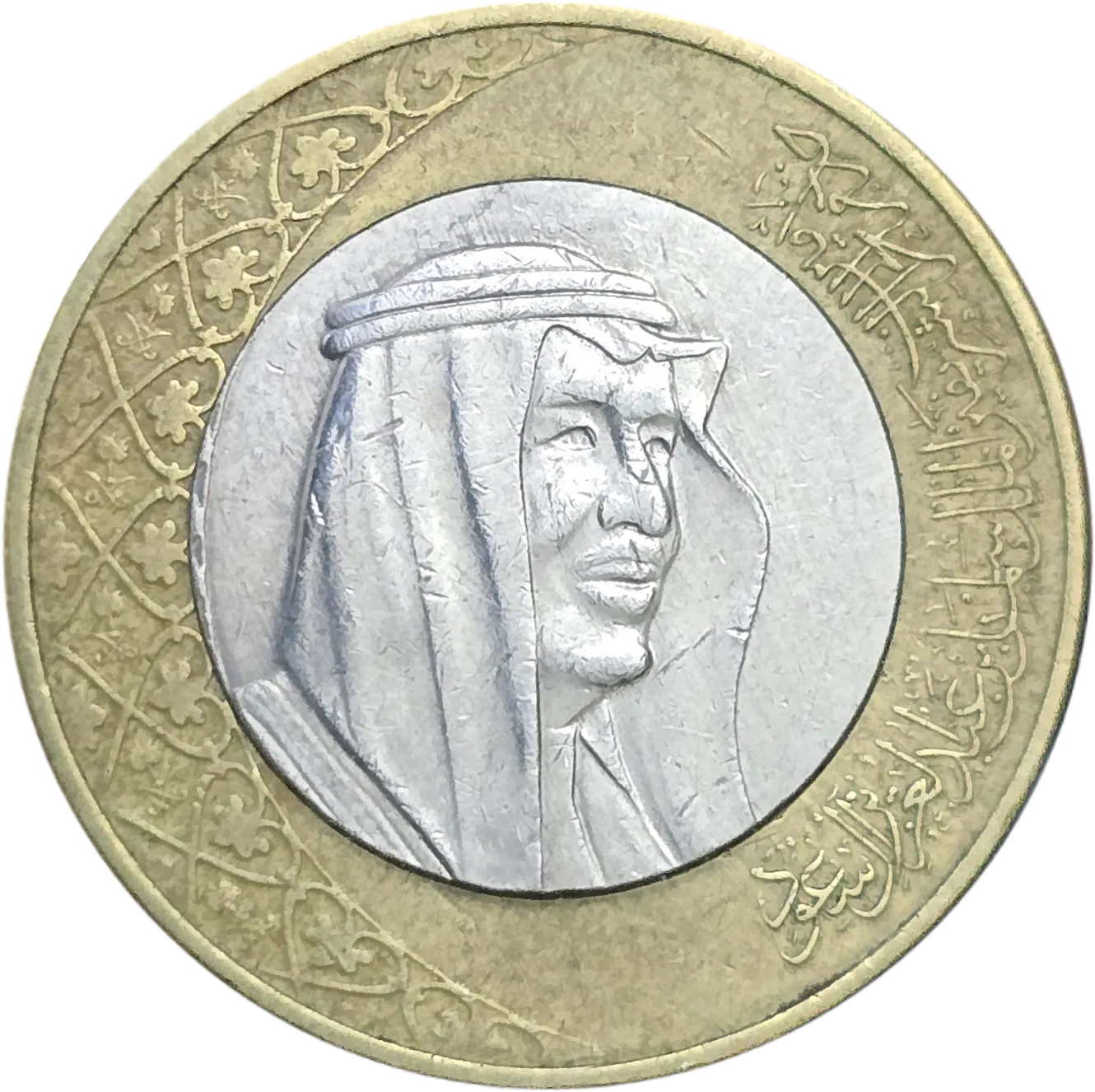 سکه عربستان ۱ ریال عربستان ۲۰۱۶ بایمتال